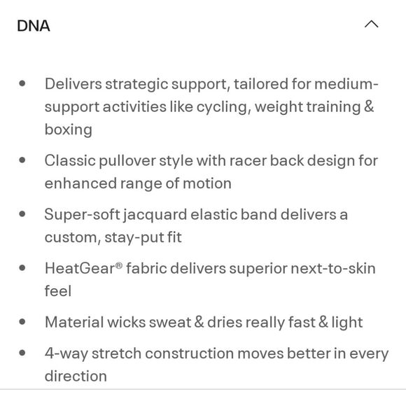 Armour Women's Mid Country Pride Sports Bra Large Blue Red Black White - Picture 12 of 12